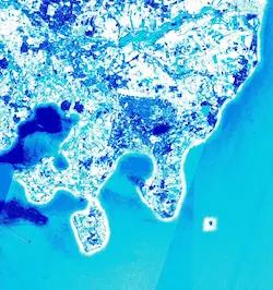 Sentinel-2 L2A Moisture Stress image